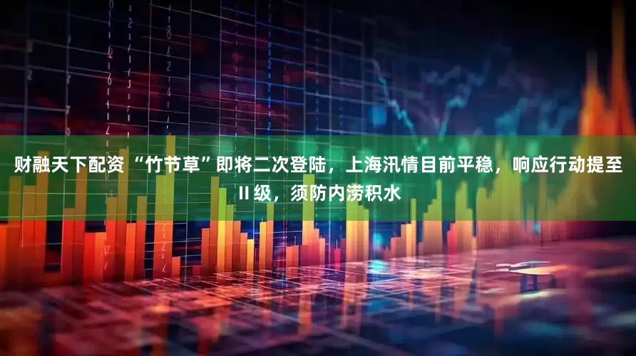 财融天下配资 “竹节草”即将二次登陆，上海汛情目前平稳，响应行动提至Ⅱ级，须防内涝积水