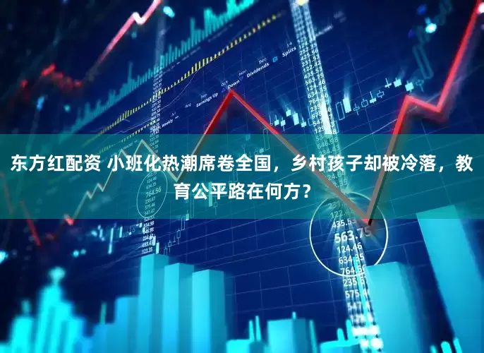 东方红配资 小班化热潮席卷全国，乡村孩子却被冷落，教育公平路在何方？