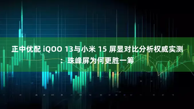 正中优配 iQOO 13与小米 15 屏显对比分析权威实测：珠峰屏为何更胜一筹