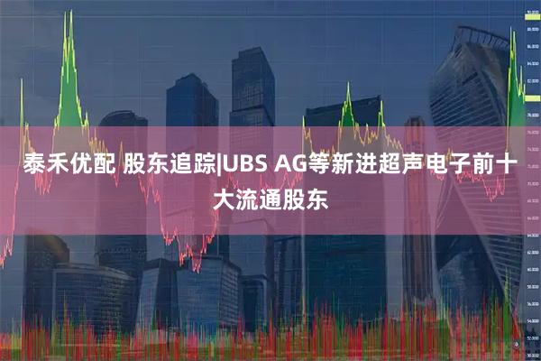 泰禾优配 股东追踪|UBS AG等新进超声电子前十大流通股东