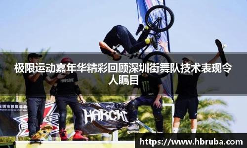 极限运动嘉年华精彩回顾深圳街舞队技术表现令人瞩目