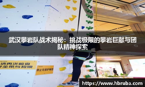 武汉攀岩队战术揭秘：挑战极限的攀岩巨献与团队精神探索