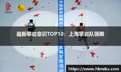 最新攀岩意识TOP10：上海攀岩队领跑