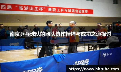 南京乒乓球队的团队协作精神与成功之道探讨