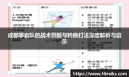 成都攀岩队的战术创新与转换打法深度解析与启示
